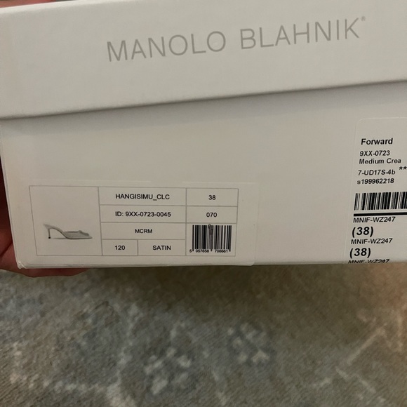 COPY - Manolo Blahnik hangisimu 70 mule - Picture 3 of 9